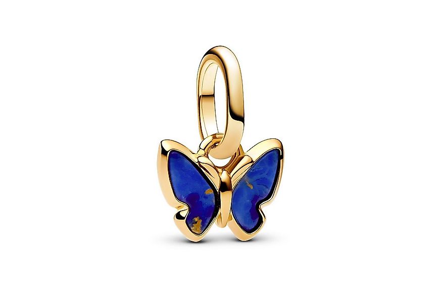 Pandora Kettenanhänger Mini Charm-BlauerGoldfarben günstig online kaufen
