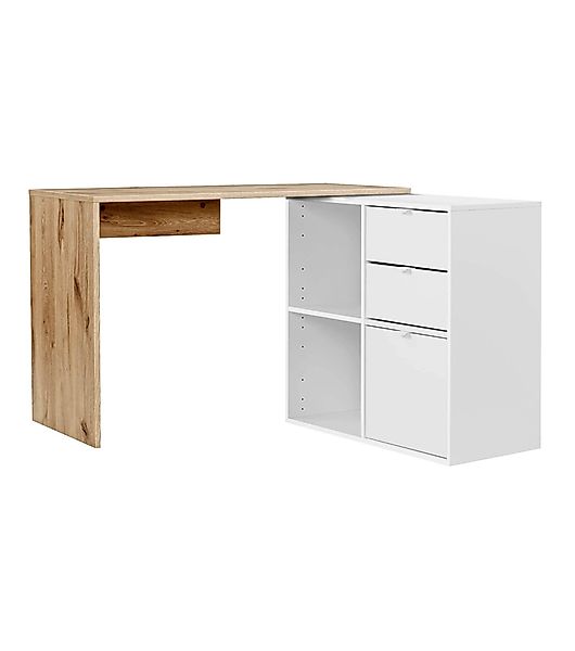 mokebo Eckschreibtisch Der Produktive (mit 2 günstig online kaufen