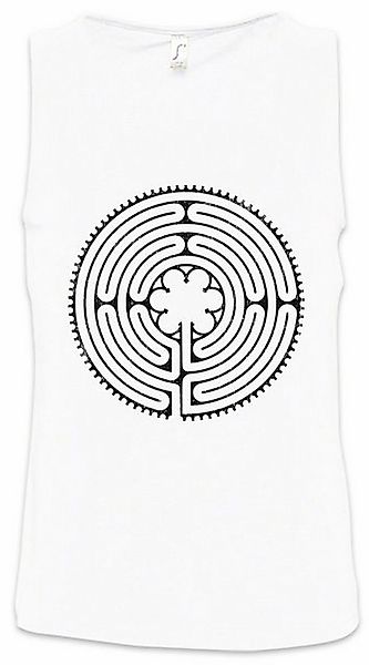 Urban Backwoods Tanktop Flower Maze Ärmelloses T-Shirt Labyrinth Esoterik M günstig online kaufen