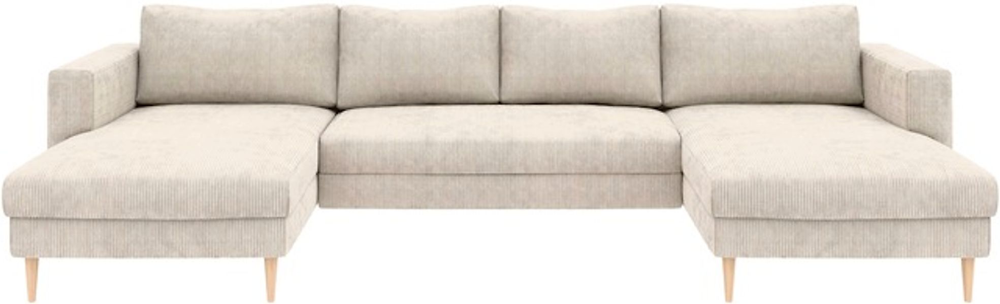 TRENDMANUFAKTUR Wohnlandschaft »Amazing, wahlw. mit Schlaffunktion & Bettka günstig online kaufen