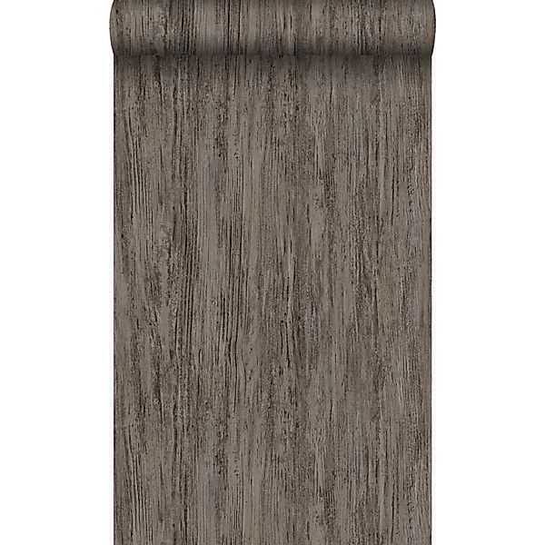 Origin Wallcoverings Tapete Holzoptik Taupe 53 cm x 10.05 m günstig online kaufen