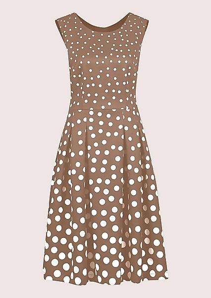 MADELEINE Sommerkleid "Kleid Kurzarm Tupfenkleid in Midilänge" günstig online kaufen