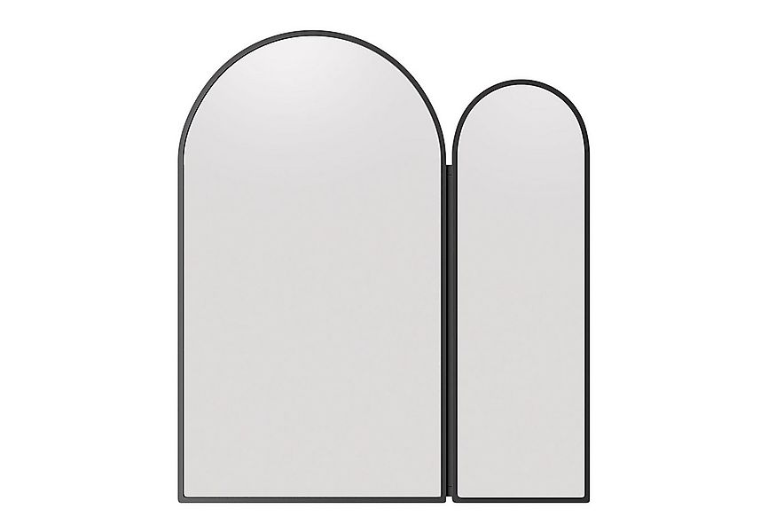 radelldar Badezimmerspiegelschrank Spigelschrank bogen mit 3 Ablagen und 2 günstig online kaufen