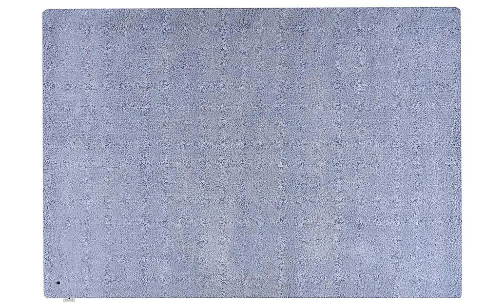 Tom Tailor Hochflorteppich  Cozy ¦ blau ¦ Synthetische Fasern ¦ Maße (cm): günstig online kaufen