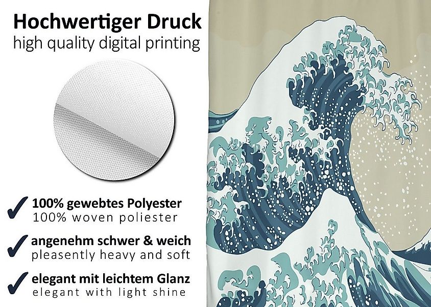 Arteneur Duschvorhang Breite 120 cm, Anti-Schimmel Beschichtet, Beschwerter günstig online kaufen