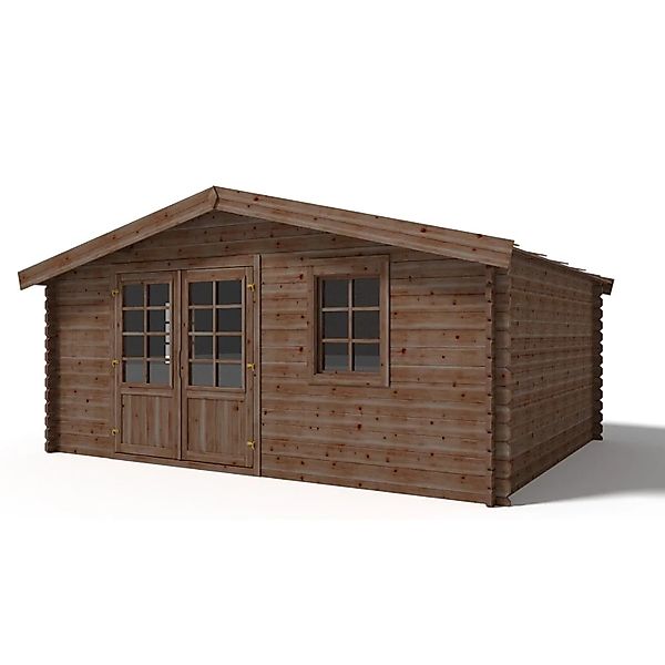 Altanka Gartenhaus   Gerätehaus 20 m2   5x4 m   45 mm   Imprägniert   DOM37 günstig online kaufen