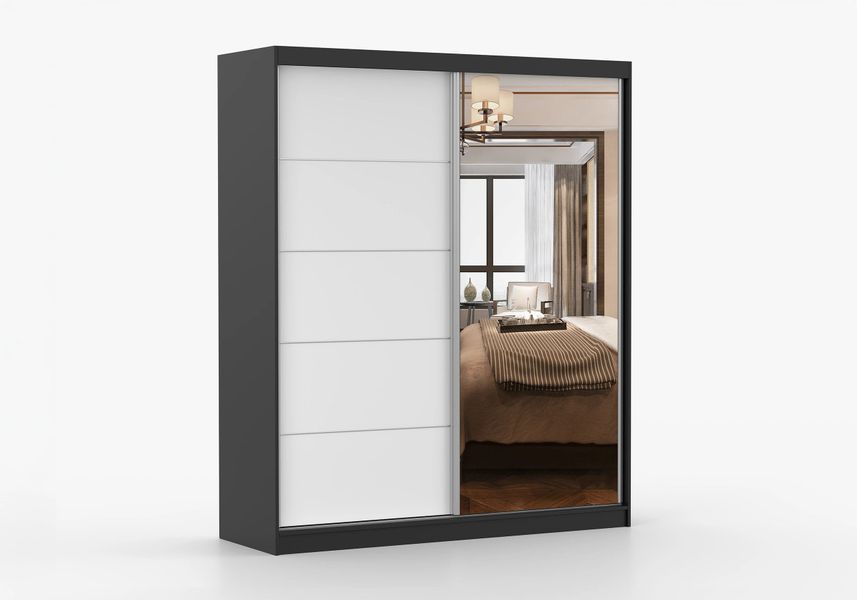 imoebel24 Schwebetürenschrank BELLA 03 183 cm günstig online kaufen