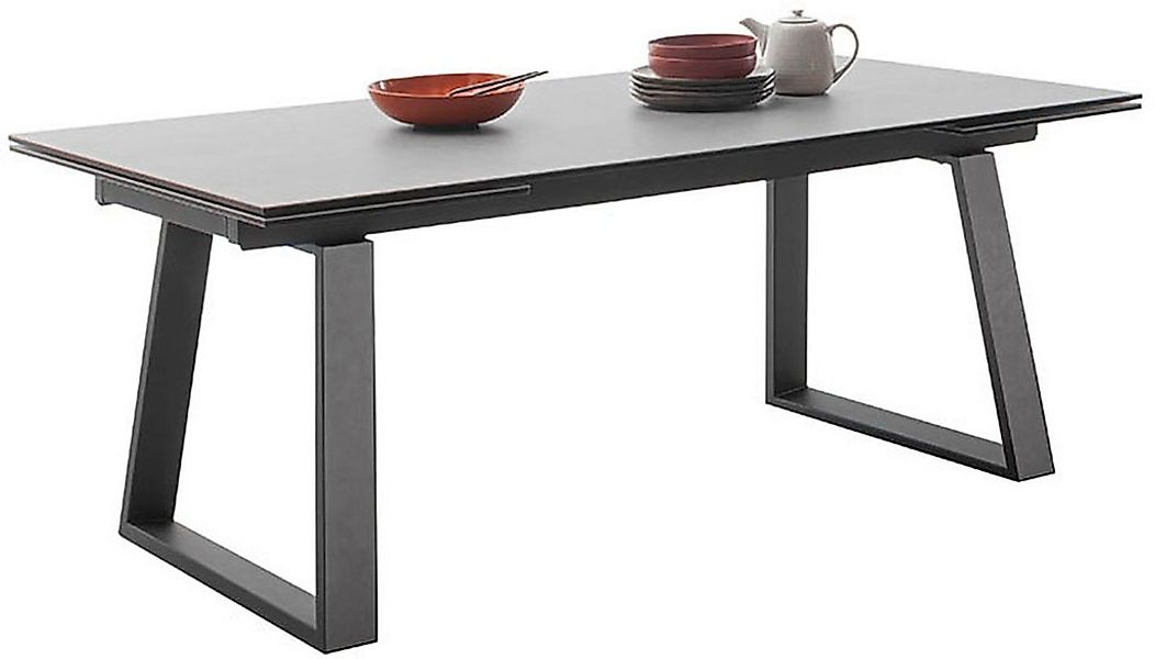 MCA furniture Esstisch "NARBONNE Kufentisch 200-300 cm", (Einzelstück), Ker günstig online kaufen