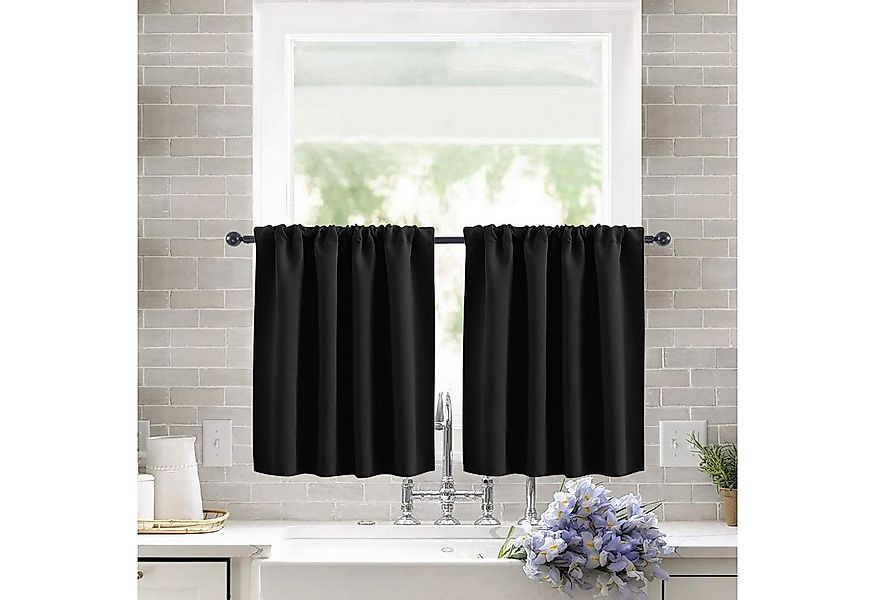 BTTO V&G Scheibengardine Scheibengardine Bistrogardine, Blickdicht Vorhang günstig online kaufen