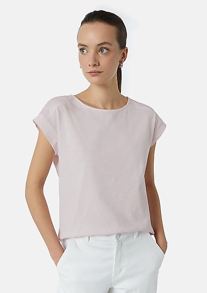 comma casual identity Kurzarmshirt Jersey-Shirt mit günstig online kaufen