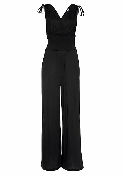 LASCANA Overall, mit Bändern zum Raffen der Träger, sommerlicher Jumpsuit günstig online kaufen