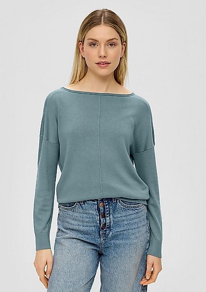 s.Oliver Longpullover Strickpullover Strickpullover im Loose Fit günstig online kaufen
