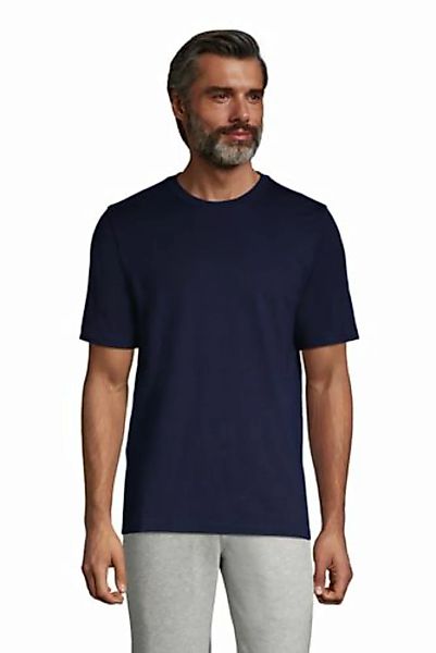 Super-T Kurzarm-Shirt, Classic Fit, Herren, Größe: M Tall, Blau, Jersey, by günstig online kaufen