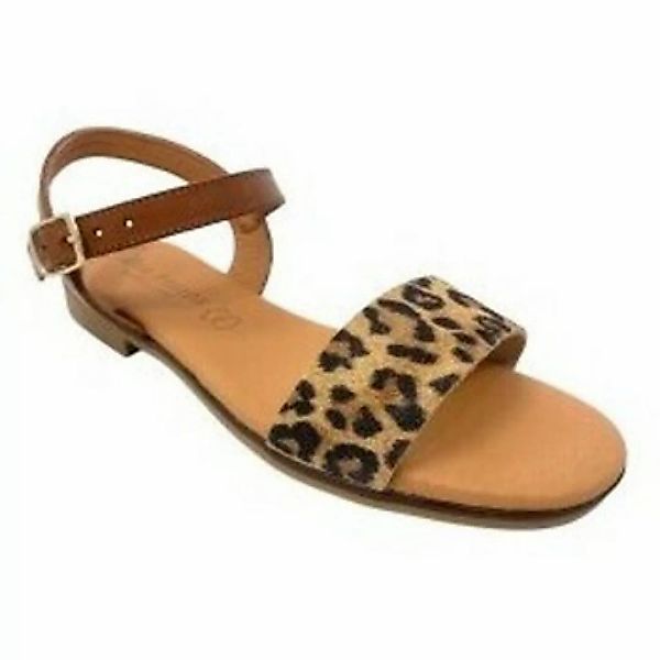 Eva Frutos  Schuhe 3090 Leoparden-Damensandale günstig online kaufen