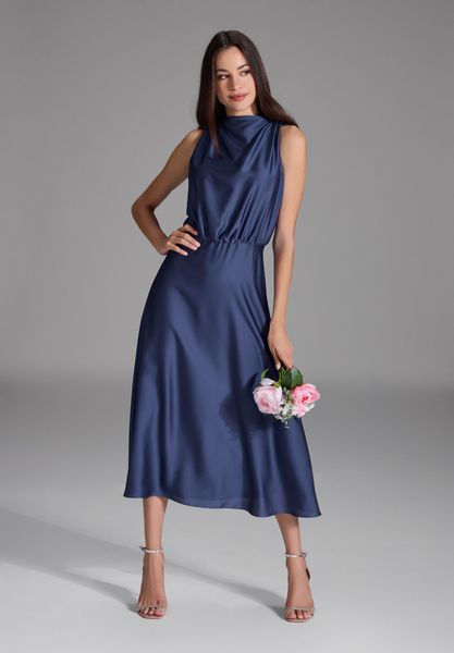 SWING Cocktailkleid Taillierter Schnitt mit ausgestelltem günstig online kaufen