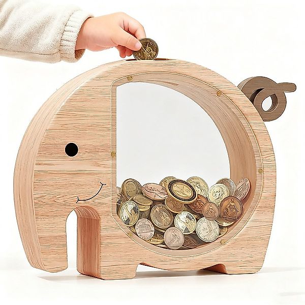 CLTYQ Spardose Holzspardose für Jungen und günstig online kaufen