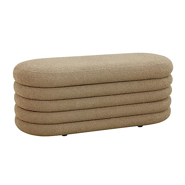 Svita Blossom XL Hocker Mit Stauraum Sitzhocker Ottomane Pouf Teddyboucle H günstig online kaufen