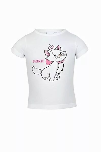 Disney T-Shirt Niedlicher Marie-Druck aus Aristocats 100 % Baumwolle günstig online kaufen