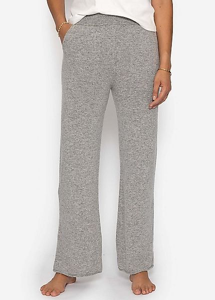 SASSYCLASSY Stoffhose Strickhose mit Kaschmiranteil für Damen Weiche Hose m günstig online kaufen