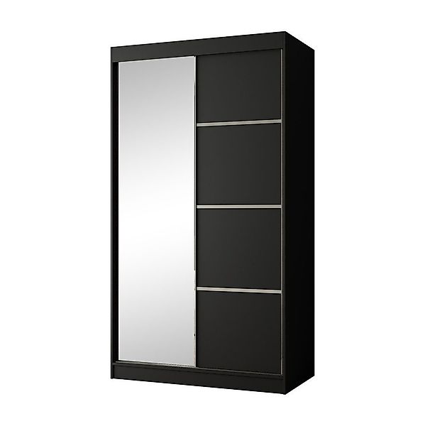 Beautysofa Schiebetürenschrank PACO (120 cm Schrank günstig online kaufen