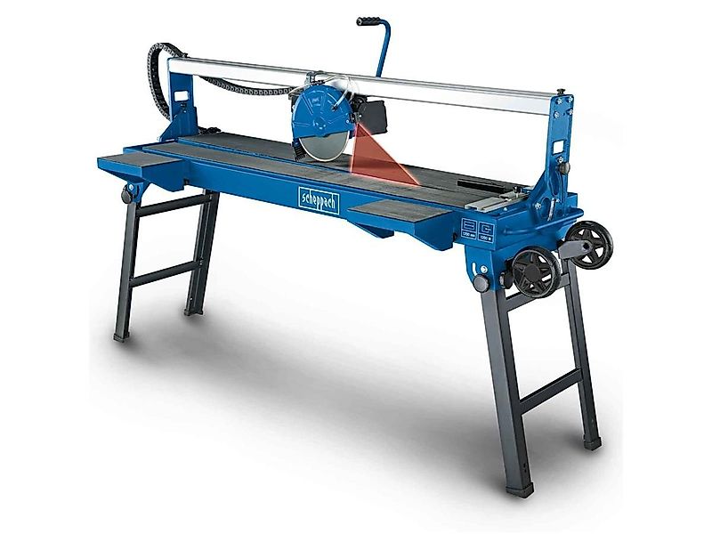 Scheppach Fliesenschneider FS4700, Schnittlänge max.: 1200 mm, Inkl. 2 Tisc günstig online kaufen