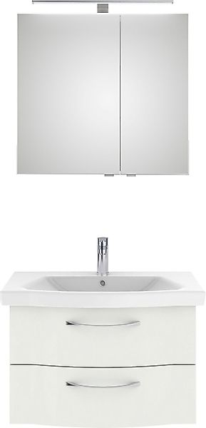 Saphir Badmöbel-Set »6005 Sprint 2-teilig, Keramik-Waschtisch mit LED-Spieg günstig online kaufen