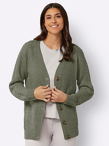 Sieh an! Strickjacke Strickjacke Langarm günstig online kaufen