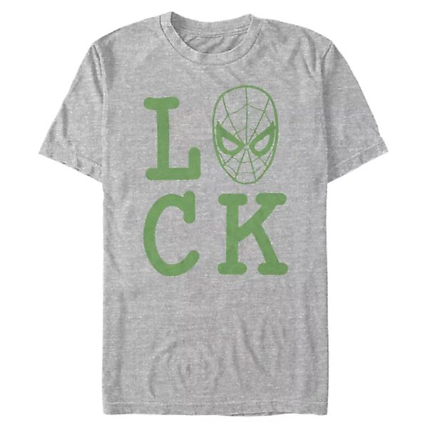 Marvel - Avengers - Spider-Man Spider Luck - Männer T-Shirt günstig online kaufen