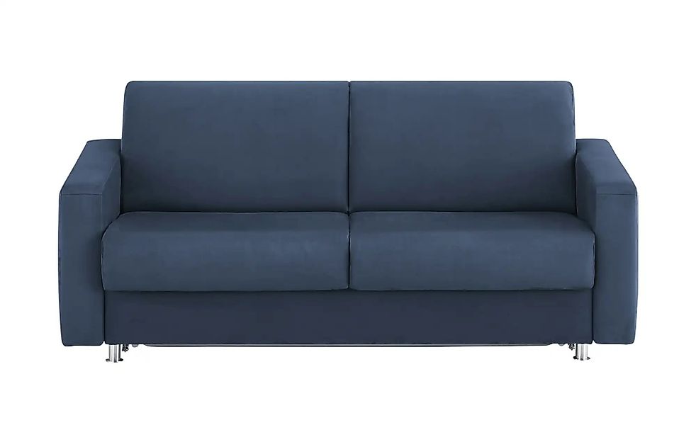 Schlafsofa aus Mikrofaser München ¦ blau Polstermöbel > Sofas > 2-Sitzer - günstig online kaufen