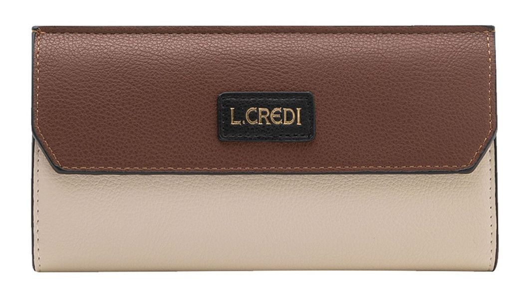 L. CREDI Geldbörse Flap Wallet, mit günstig online kaufen