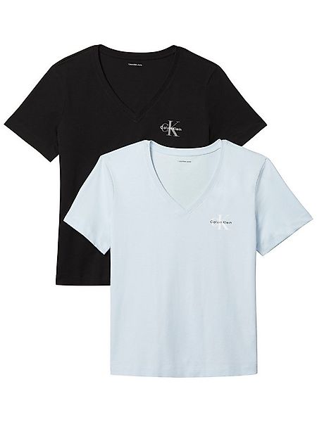 Calvin Klein Jeans T-Shirt MONOLOGO VNK 2PACK TEE (Packung, 2-tlg., 2er-Pac günstig online kaufen