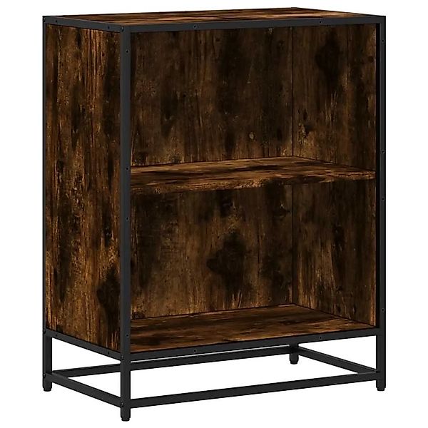 vidaXL Bücherregal Räuchereiche 60x35x76 cm Holzwerkstoff 849101 günstig online kaufen