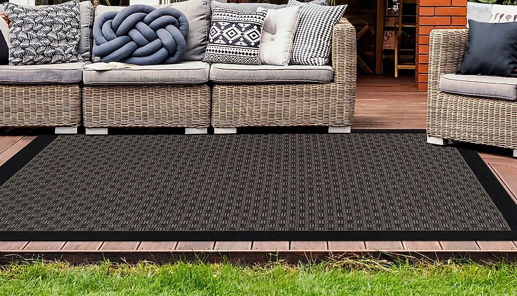 calo-deluxe Teppich "Perugia 1070" rechteckig 7 mm Höhe In- und Outdoor gee günstig online kaufen