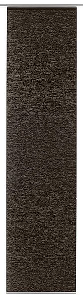 GARDINIA Schiebegardine Flächenvorhang Natur-optik (1 St), Klettband, blick günstig online kaufen