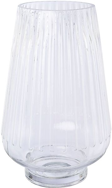 my home Tischvase "Cassia" aus Glas, mit wunderschönem Schliff, Höhe ca. 31 günstig online kaufen
