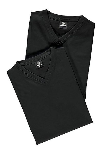 LERROS T-Shirt LERROS Doppelpack T-Shirt, V-Neck in Premium Baumwollqualitä günstig online kaufen