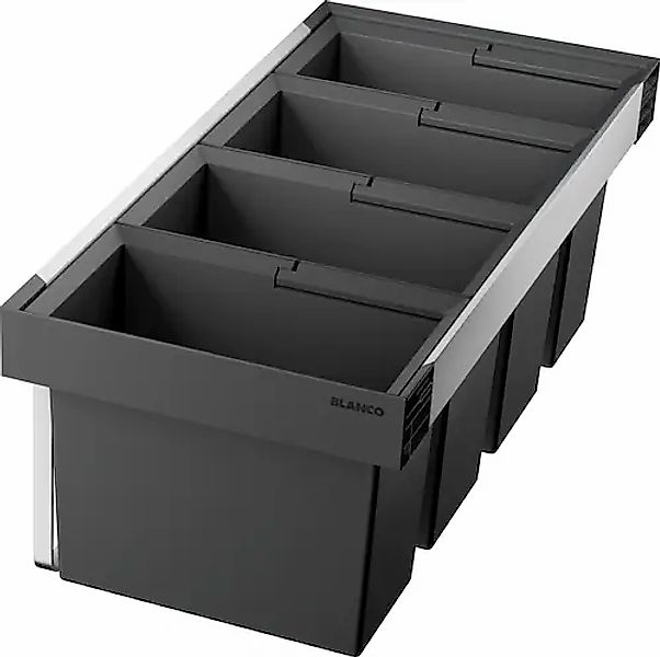 Blanco Mülltrennsystem »Flexon II 90/4«, 4 Behälter, Kunststoff, Stahlblech günstig online kaufen