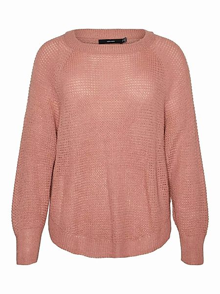 VERO MODA U-boot-ausschnitt Bluse Damen Pink günstig online kaufen