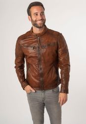 Mauritius Lederjacke "MMReeser" mti Reißverschluss, Stehkragen, Reißverschl günstig online kaufen