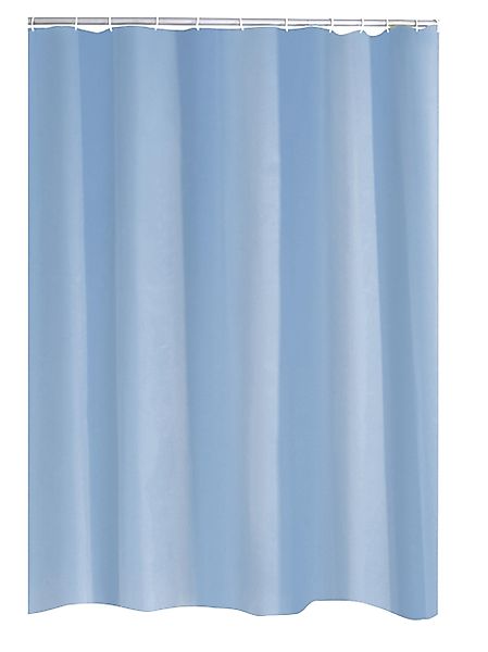 Ridder Duschvorhang Madison hellblau Breite 120 günstig online kaufen
