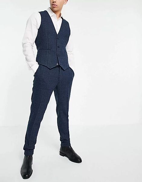 ASOS DESIGN – Anzughose aus Wollmischung mit superengem Schnitt und mehrere günstig online kaufen