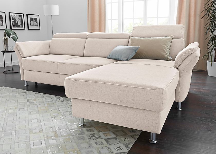 sit&more Ecksofa Avignon L-Form, Kopfteilverstellung, wahlweise günstig online kaufen