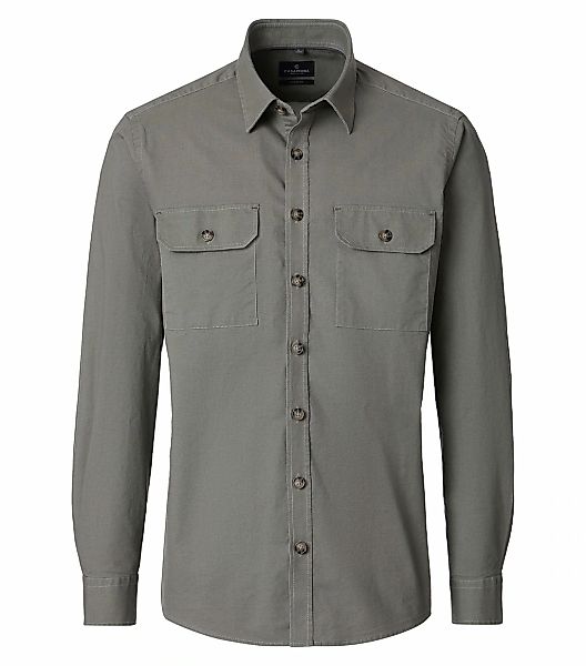 CASAMODA Langarmhemd "CASAMODA Hemdjacke uni" günstig online kaufen