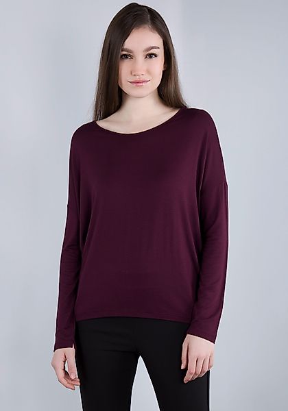 IMPERIAL Langarmshirt in lässiger "O - günstig online kaufen