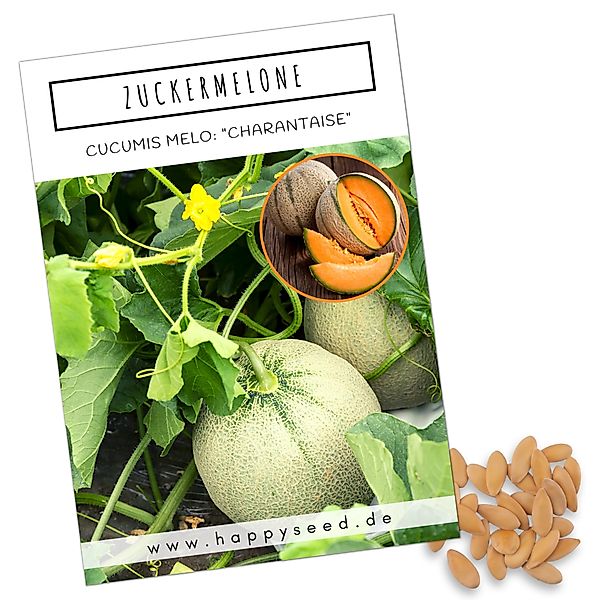HappySeed Blumensamen Zuckermelone Samen - Cucurbita günstig online kaufen