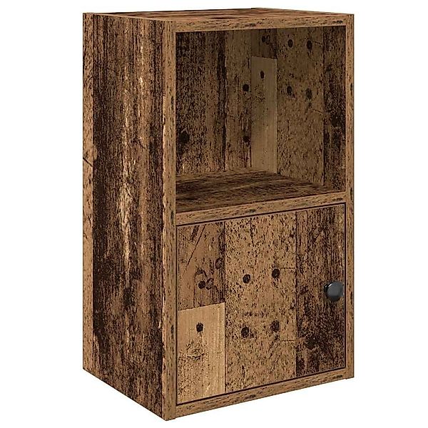 vidaXL Bücherregal Bücherregal Altholz-Optik 31x24x52 cm günstig online kaufen