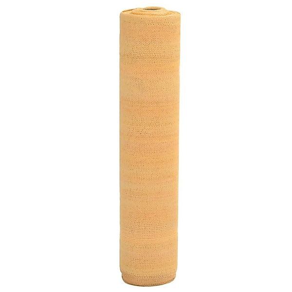 vidaXL Blende Zaunblende Sandfarbe 1x10 m günstig online kaufen