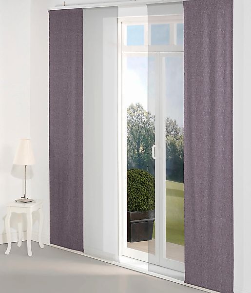 Wirth Schiebegardine "Torbole" Paneelwagen 1 Stk. tlg. günstig online kaufen