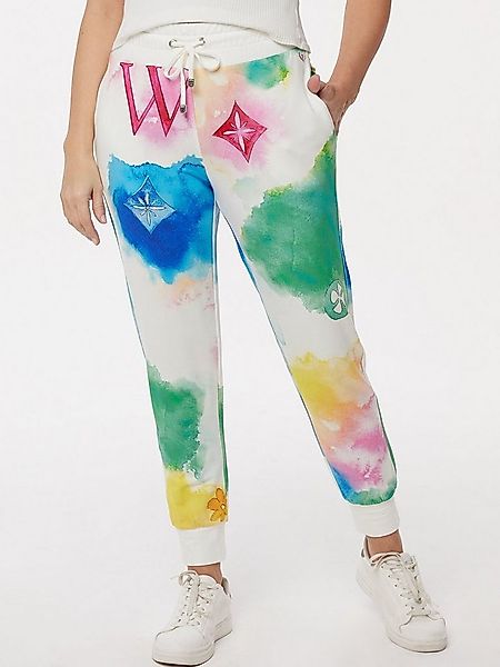 MONACO blue WEEKEND Jogger Pants Sweathose figurumspielend in Wasserfarben- günstig online kaufen
