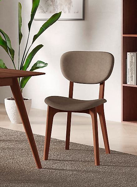 INOSIGN Stuhl »COZY Made in Italy« (Set) 2 Stk.Gestell in Buche, Kirsch- od günstig online kaufen